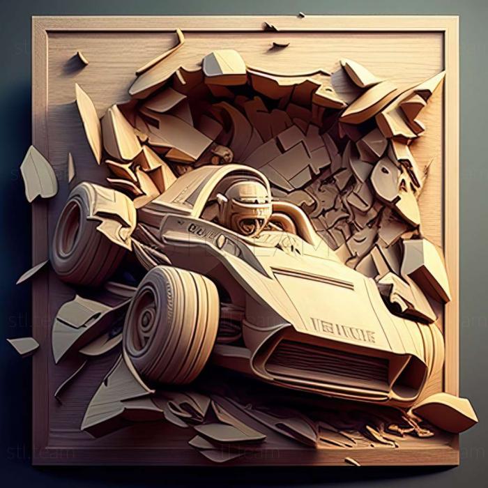 3D модель Гра Demolition Racer (STL)